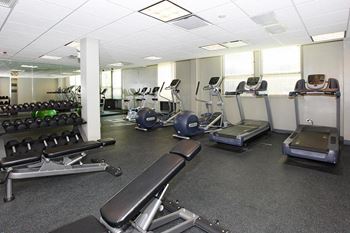 New Fitness Center with Weights and Cardio